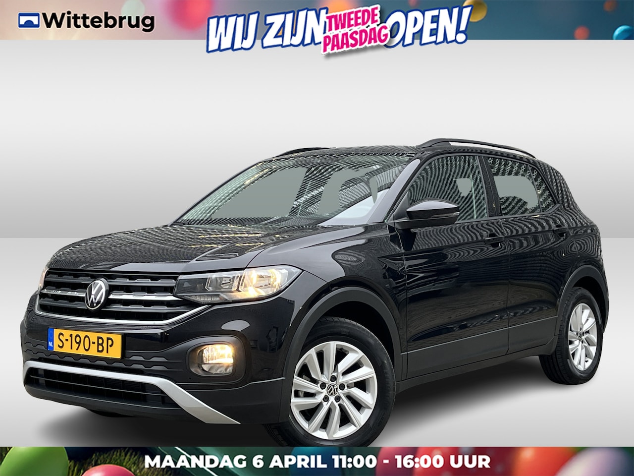 Volkswagen T-Cross - 1.0 TSI Life / Achteruitrijcamera / App-Connect / Adaptive Cruise Control ** - AutoWereld.nl