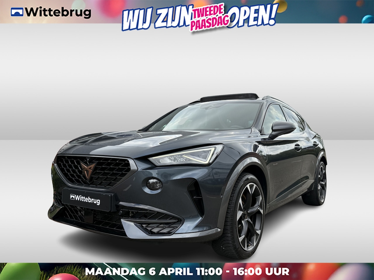 CUPRA Formentor - 1.4 e-Hybrid 245pk VZ Black Edition / Panoramadak / 360"Camera / Stoel + Stuur Verwarming - AutoWereld.nl