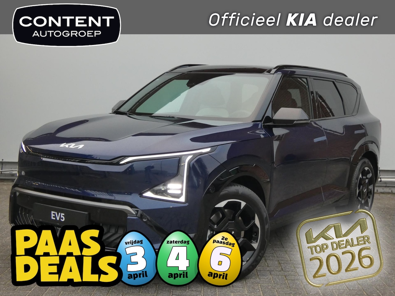 Kia EV5 - 81,4 kWh 217pk 2WD GT-Line Business Edition | IN BESTELLING IN MEERDERE KLEUREN! - AutoWereld.nl