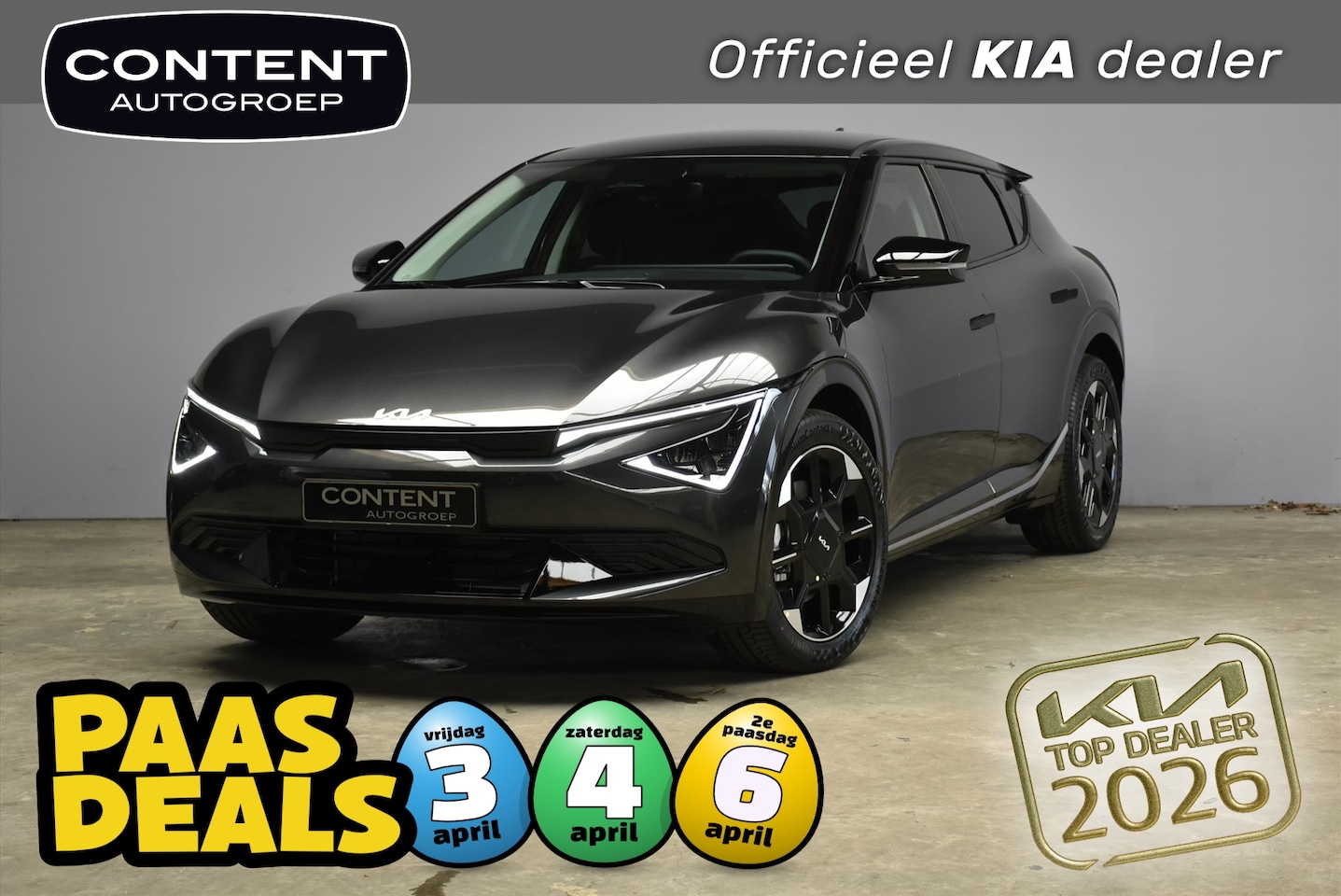 Kia EV6 - 63kWh 170pk RWD Plus NIEUW - SNEL LEVERBAAR - AutoWereld.nl