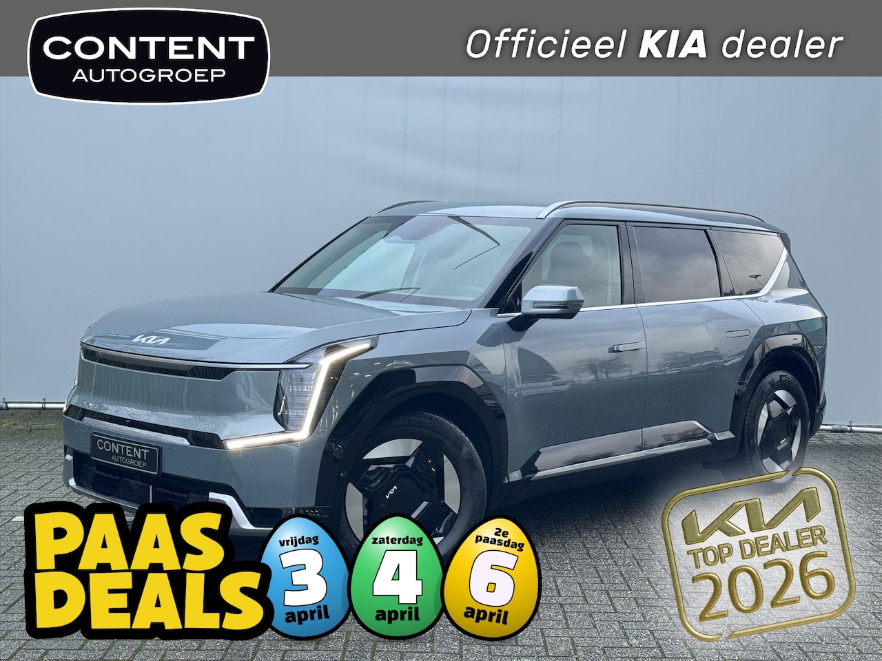 Kia EV9 - 99,8kWh 204pk RWD Air I Nieuw te bestellen I - AutoWereld.nl