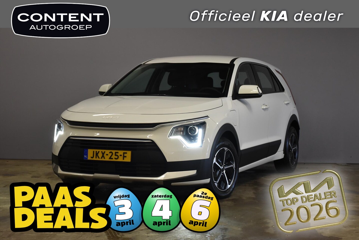 Kia Niro - 1.6 GDi Plug-in Hybrid 183pk DCT6 DynamicLine - AutoWereld.nl