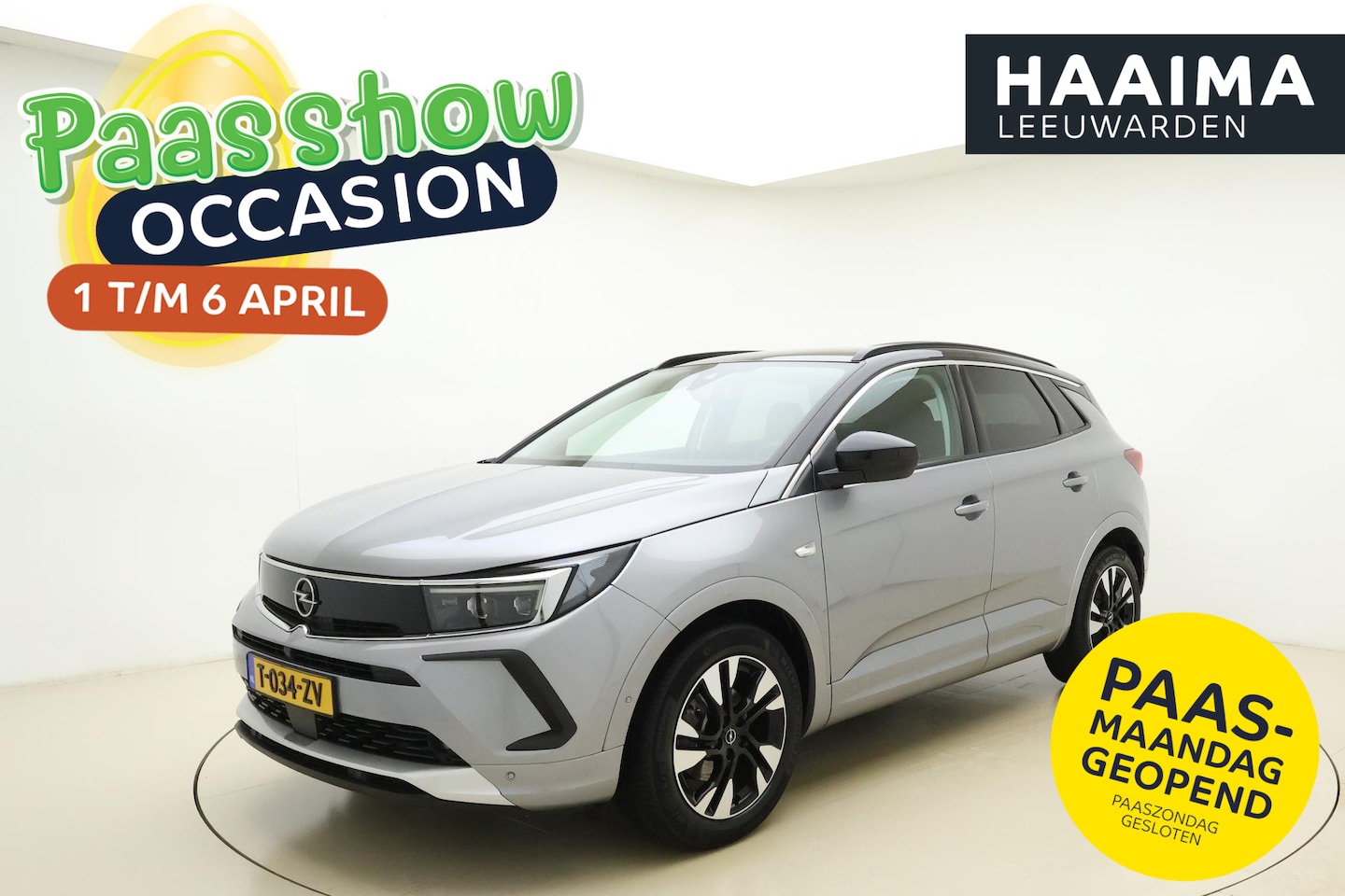 Opel Grandland - 1.2 Turbo Ultimate 130 PK | Navigatie | Stoel & Stuurverwarming | Camera | Keyless | Alaca - AutoWereld.nl