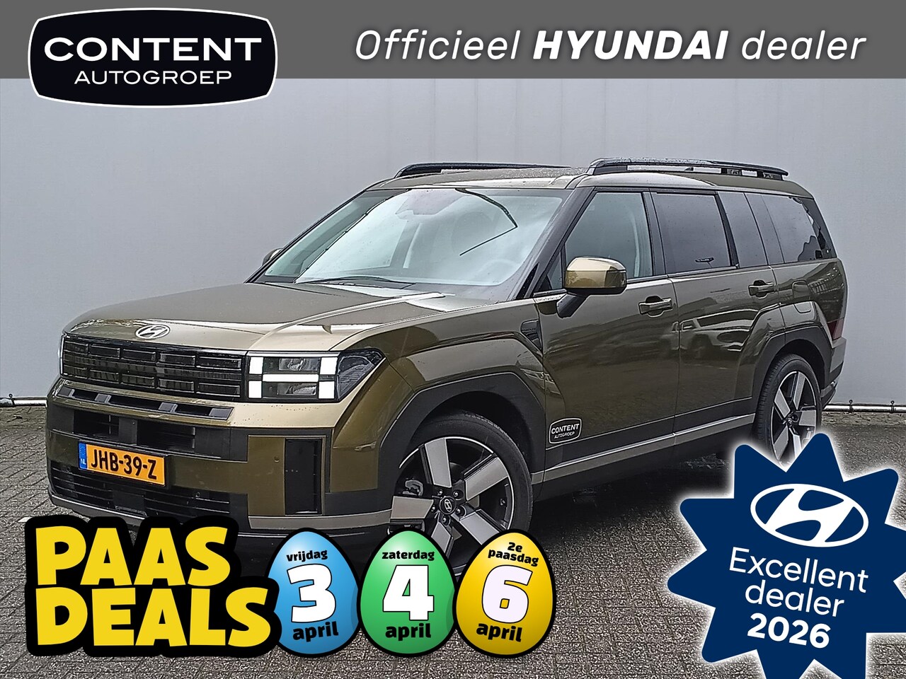 Hyundai Santa Fe - 1.6 T-GDi PHEV 252pk Aut 4WD 7pl Comfort Plus Limited - AutoWereld.nl