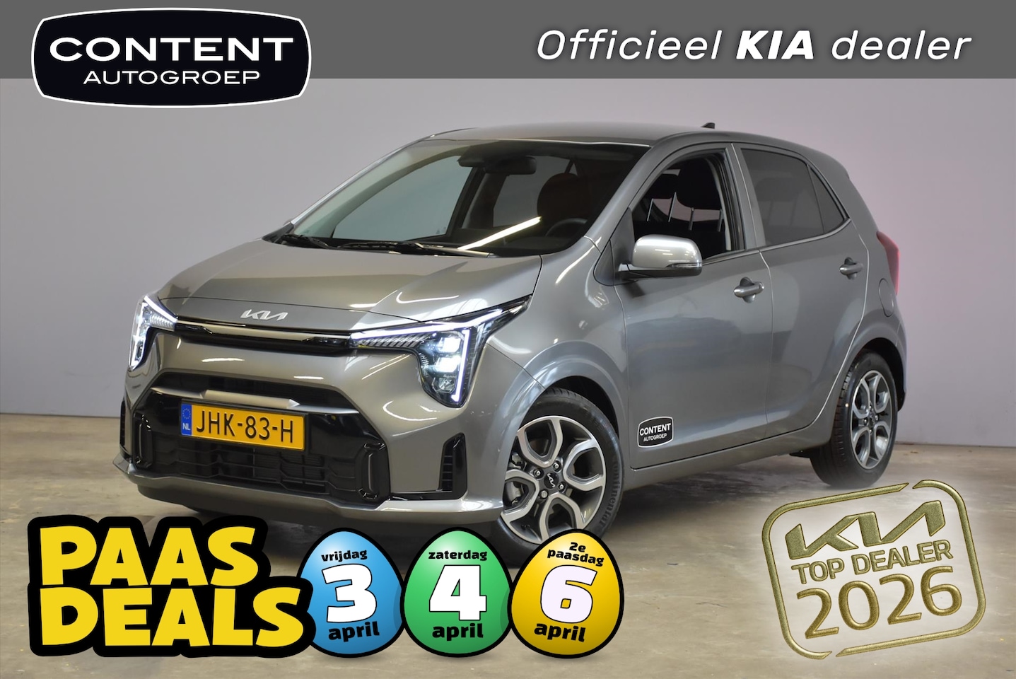 Kia Picanto - 1.0 DPi 63pk 4-zits AMT ExecutiveLine AUTOMAAT - AutoWereld.nl