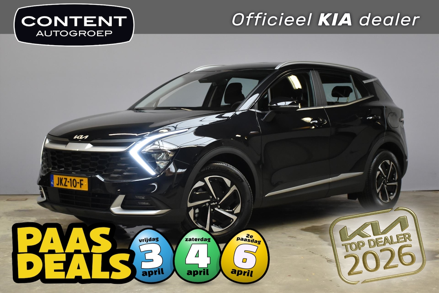 Kia Sportage - 1.6 T-GDi 230pk Hybrid AT6 DynamicLine - AutoWereld.nl