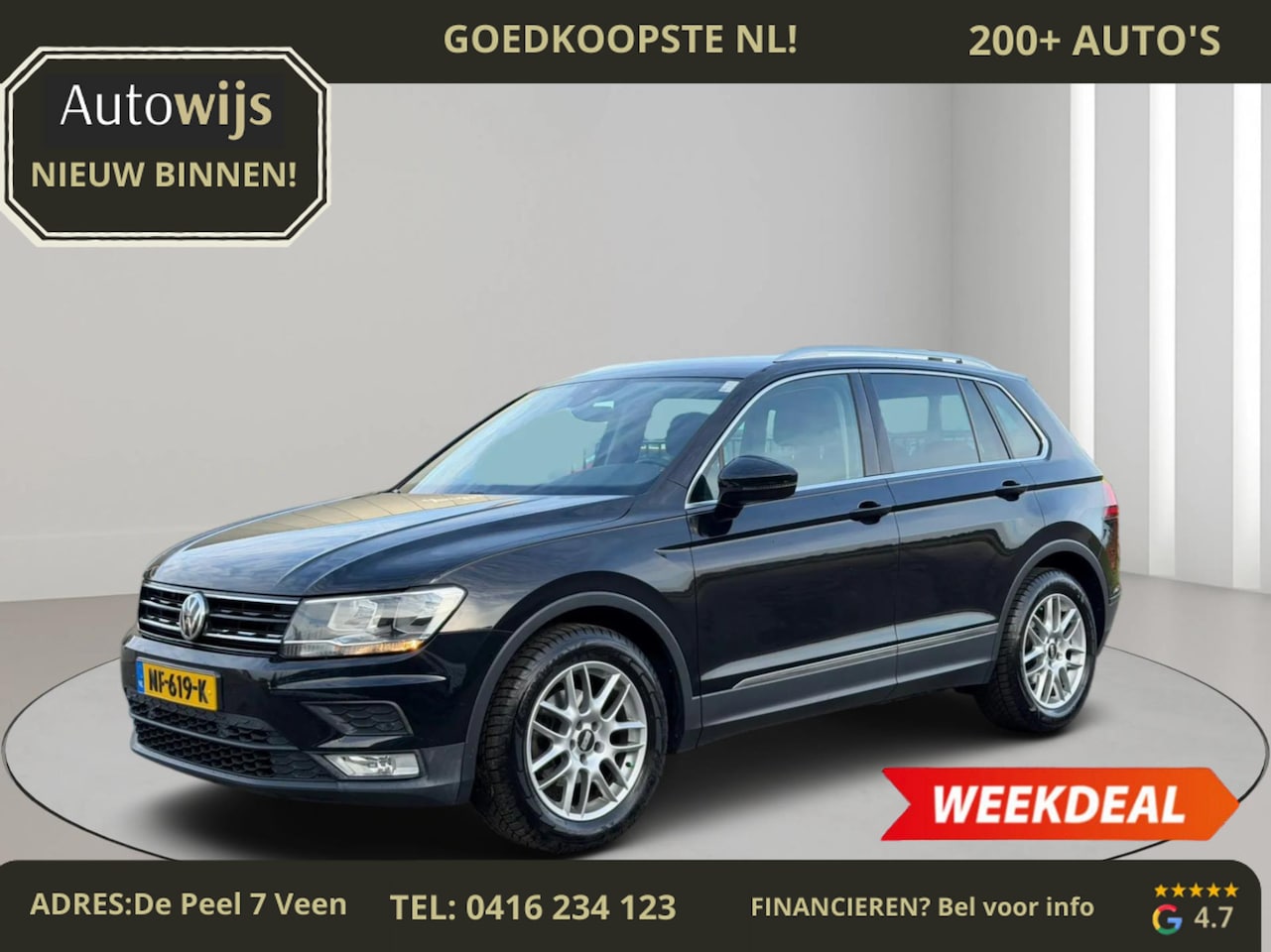 Volkswagen Tiguan - 1.4 TSI Comfortline|NL AUTO|PDC|TREKHAAK|GOED ONDERHOUDEN - AutoWereld.nl