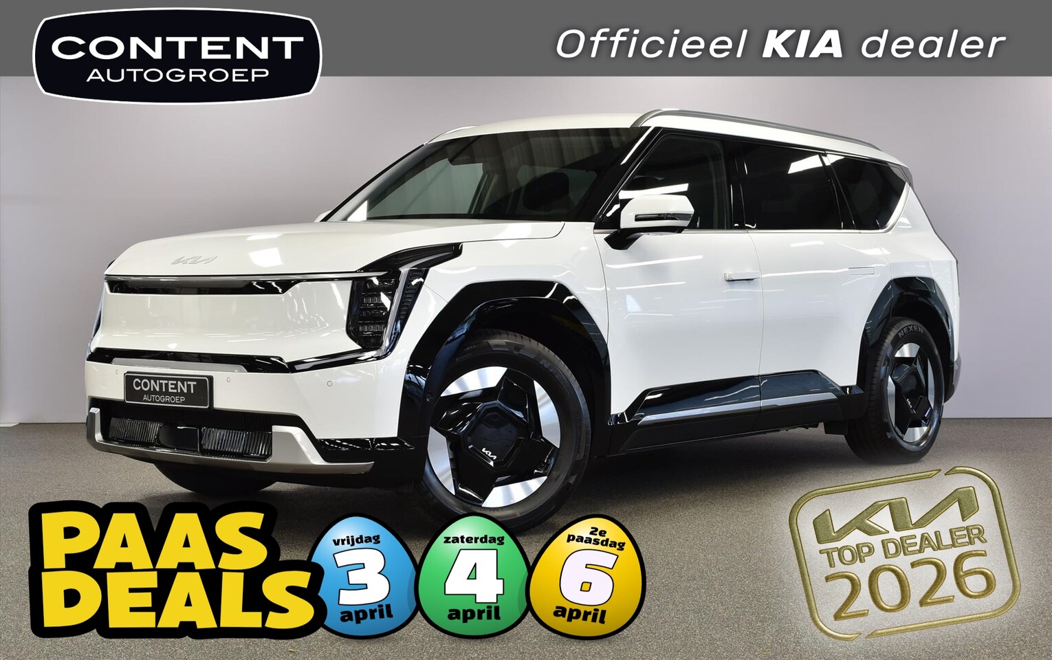 Kia EV9 - 99,8kWh 204pk RWD Plus NIEUW - AutoWereld.nl