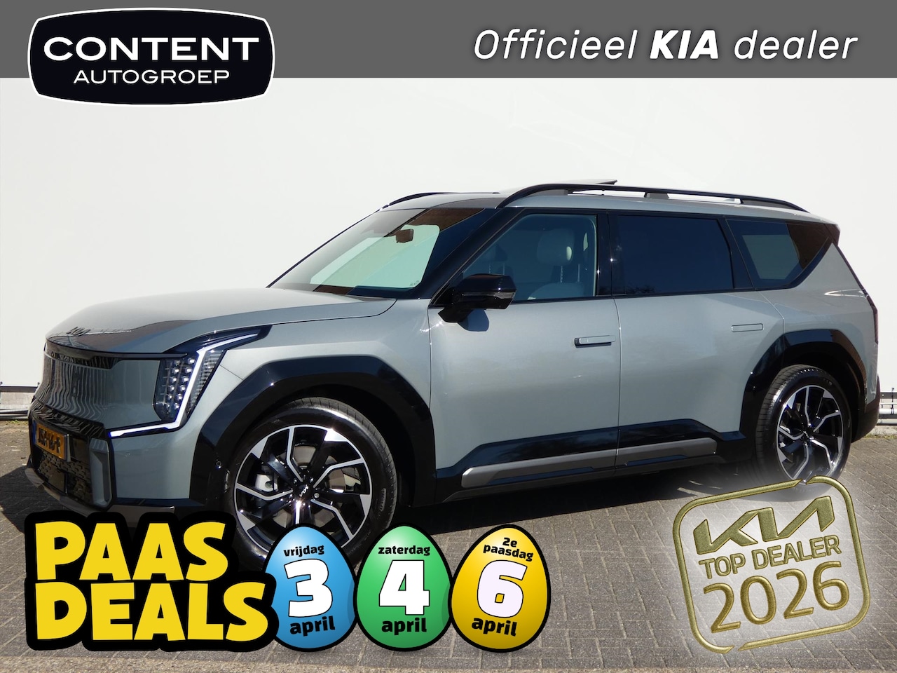 Kia EV9 - 99,8kWh 384pk AWD Dual Motor GT-Line - AutoWereld.nl