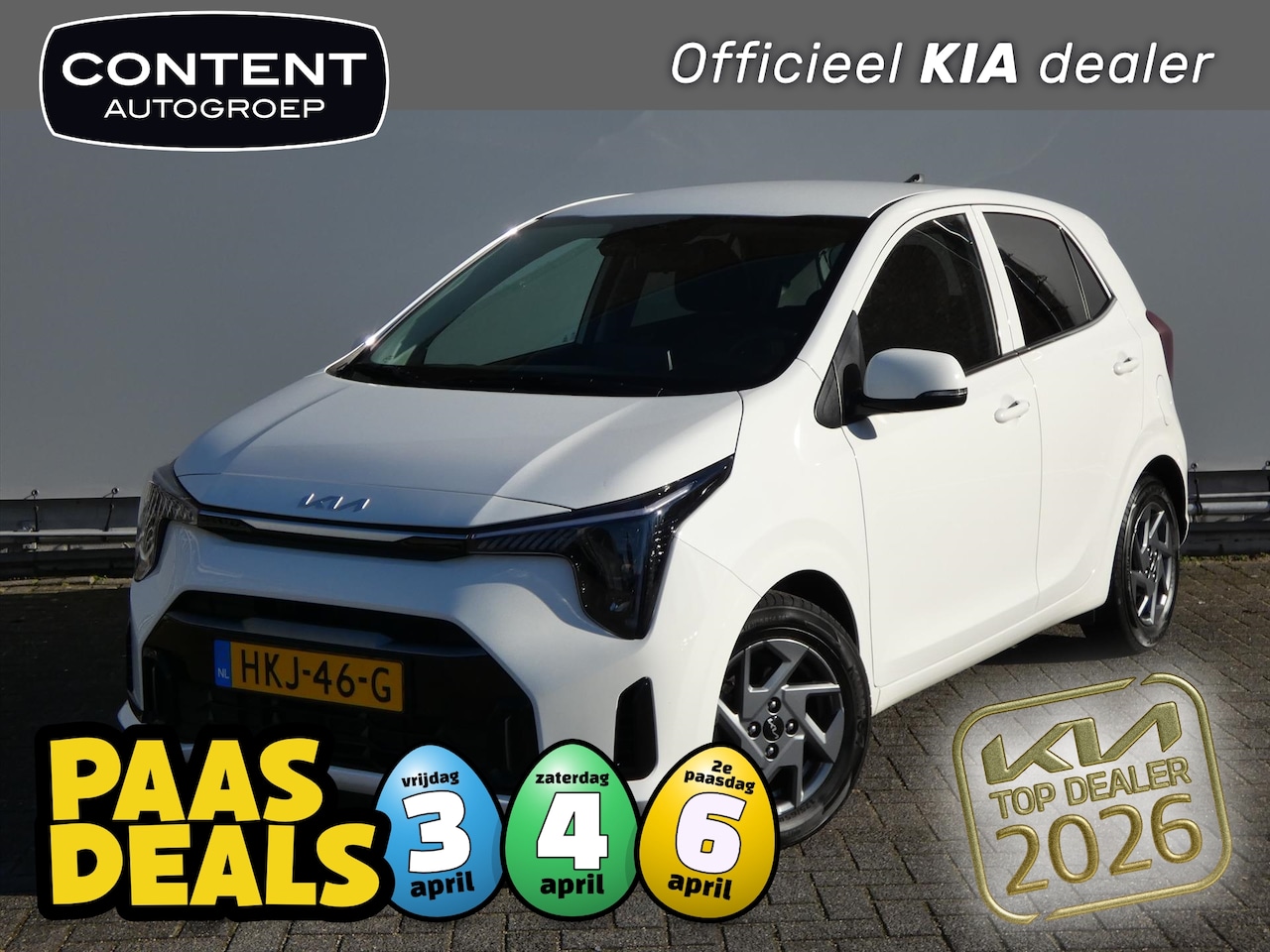 Kia Picanto - 1.0 DPi 67pk 4-zits DynamicPlusLine - AutoWereld.nl