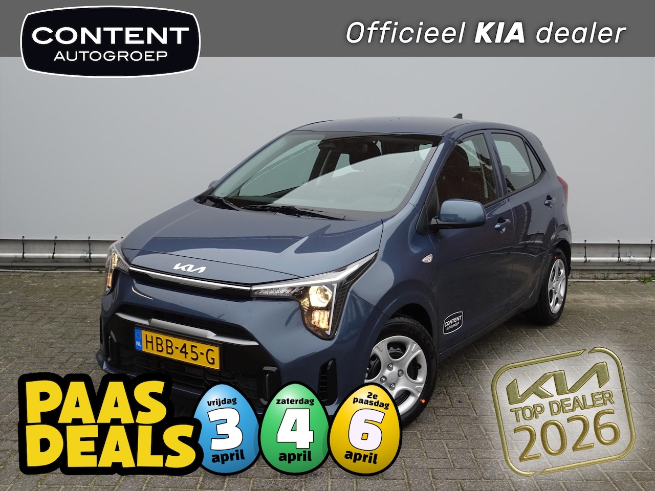 Kia Picanto - 1.0 DPi 63pk 4-zits DynamicLine - AutoWereld.nl