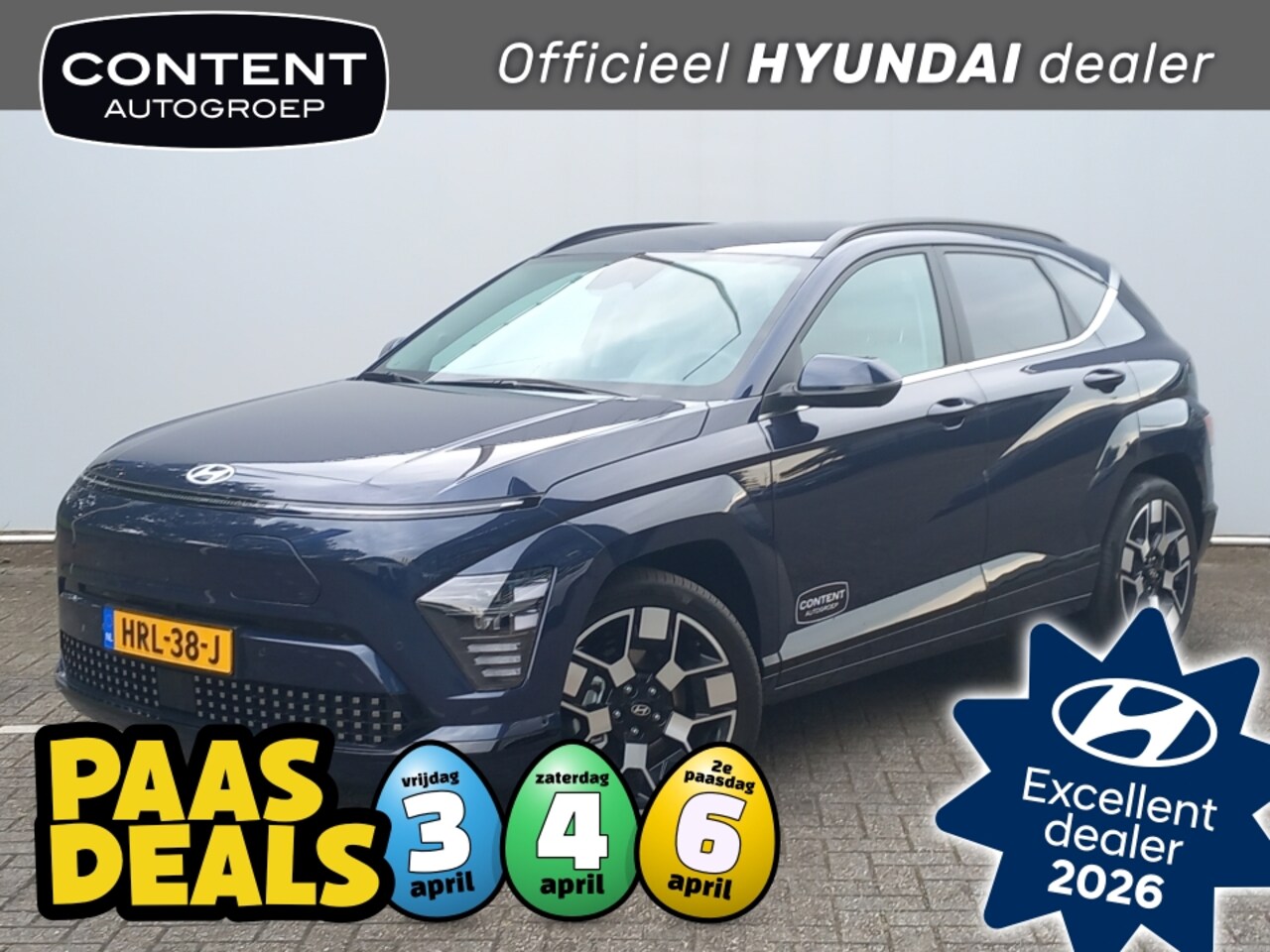 Hyundai Kona - 65,4 kWh 217pk Premium | Demo - AutoWereld.nl