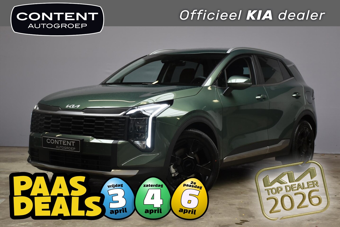 Kia Sportage - 1.6 T-GDi 288pk Plug-in Hybrid AT6 AWD DynamicLine - AutoWereld.nl