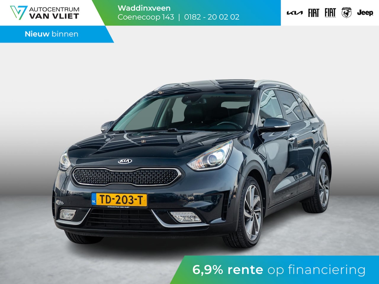 Kia Niro - 1.6 GDi Hybrid Design Edition 1.6 GDi Hybrid Design Edition - AutoWereld.nl