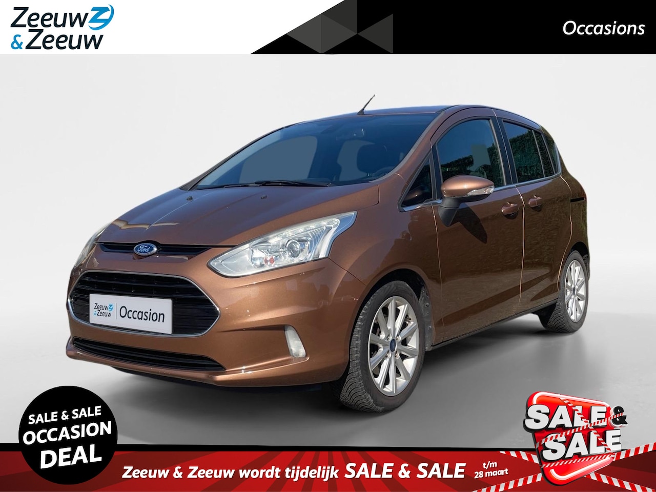 Ford B-Max - 1.6 TI-VCT Titanium | Stoelverwarming | Verwarmbare voorruit | Automaat - AutoWereld.nl