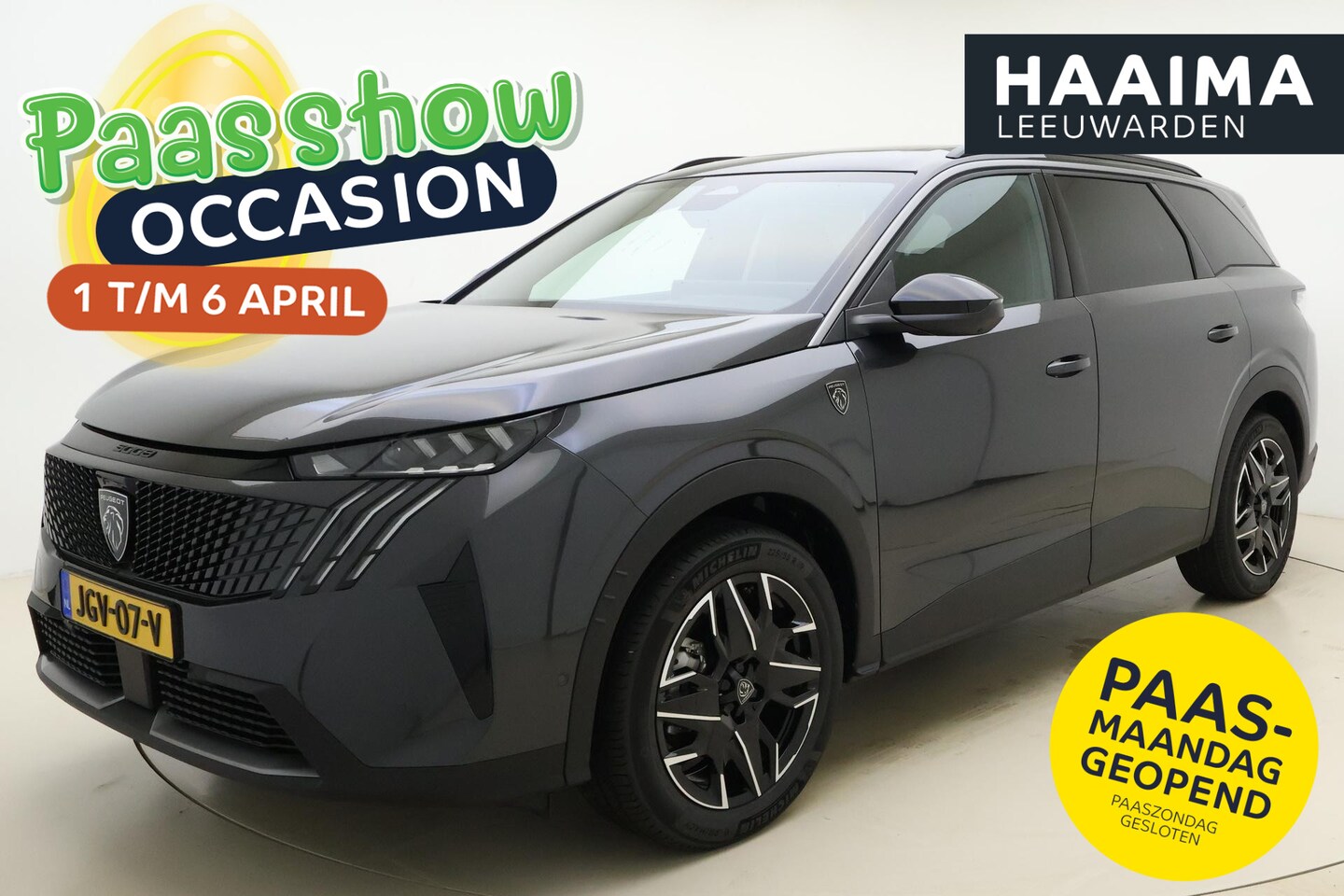 Peugeot 5008 - 1.2 Hybrid GT 145 PK | 6-Traps Automaat | Panoramisch schuifdak Pack | Mistral Executive I - AutoWereld.nl