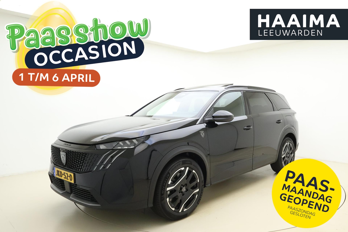 Peugeot 5008 - 1.6 Plug-in Hybrid GT 195 PK | Automaat | Lederen bekleding | Panoramisch schuifdak Pack | - AutoWereld.nl