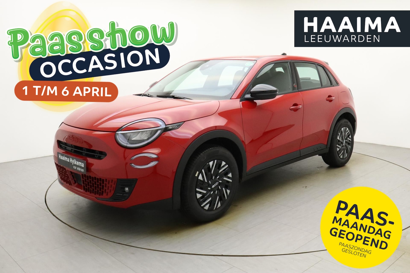 Fiat 600e - RED 54 kWh | Apple Carplay/Android auto | LED verlichting | Adaptieve cruise control | Lan - AutoWereld.nl