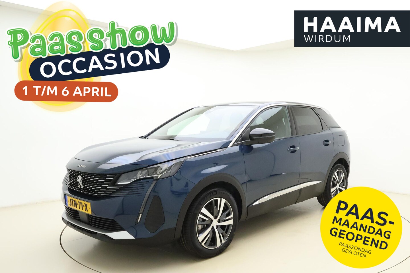 Peugeot 3008 - 1.6 HYbrid 180 Allure Pack Business | 19 Inch | Automaat | Achteruitrijcamera | Apple carp - AutoWereld.nl