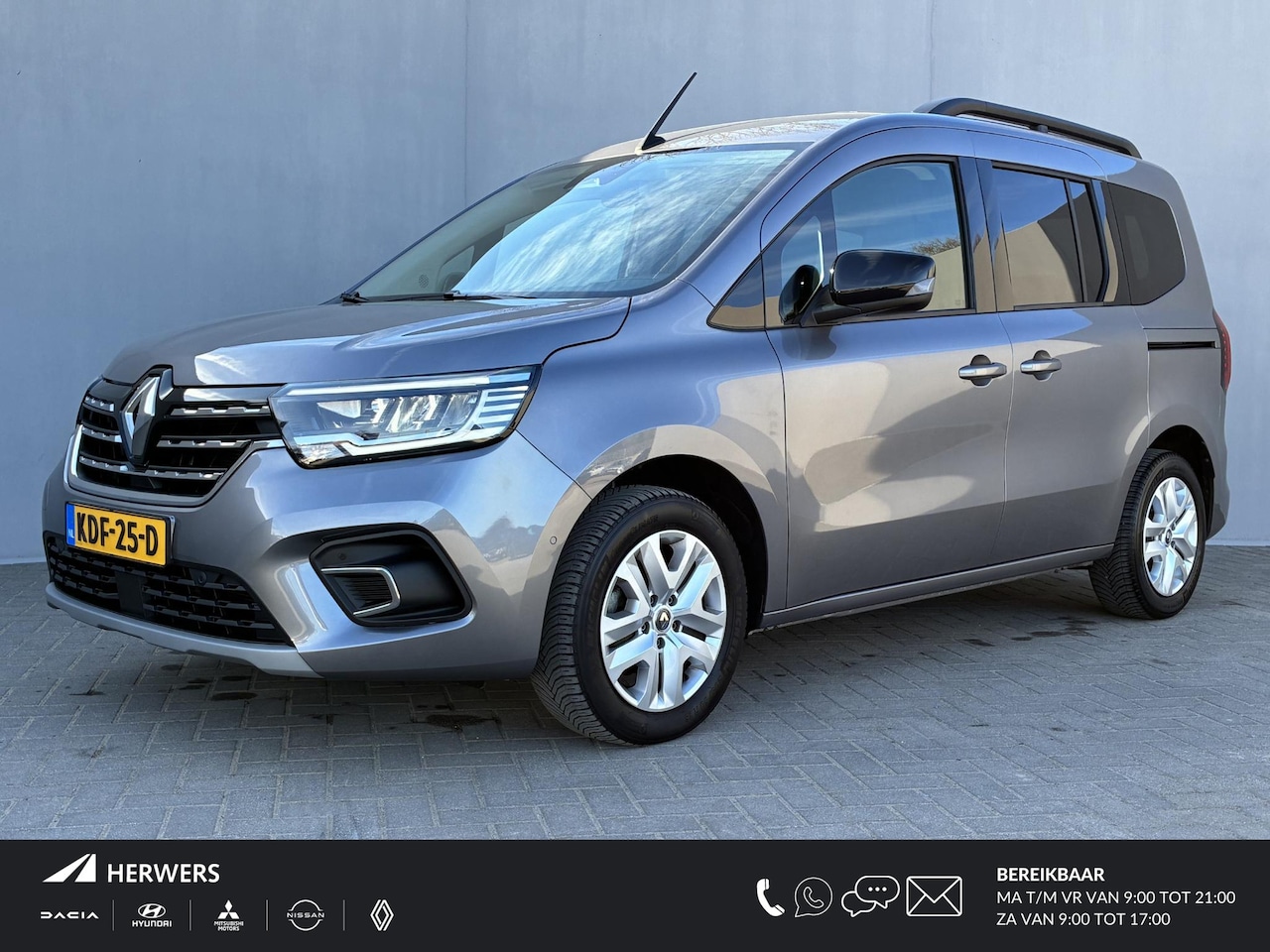 Renault Kangoo - 1.3 TCe Techno Automaat / Dealer onderhouden / 1e eigenaar / Trekhaak (1500KG) / Navigatie - AutoWereld.nl