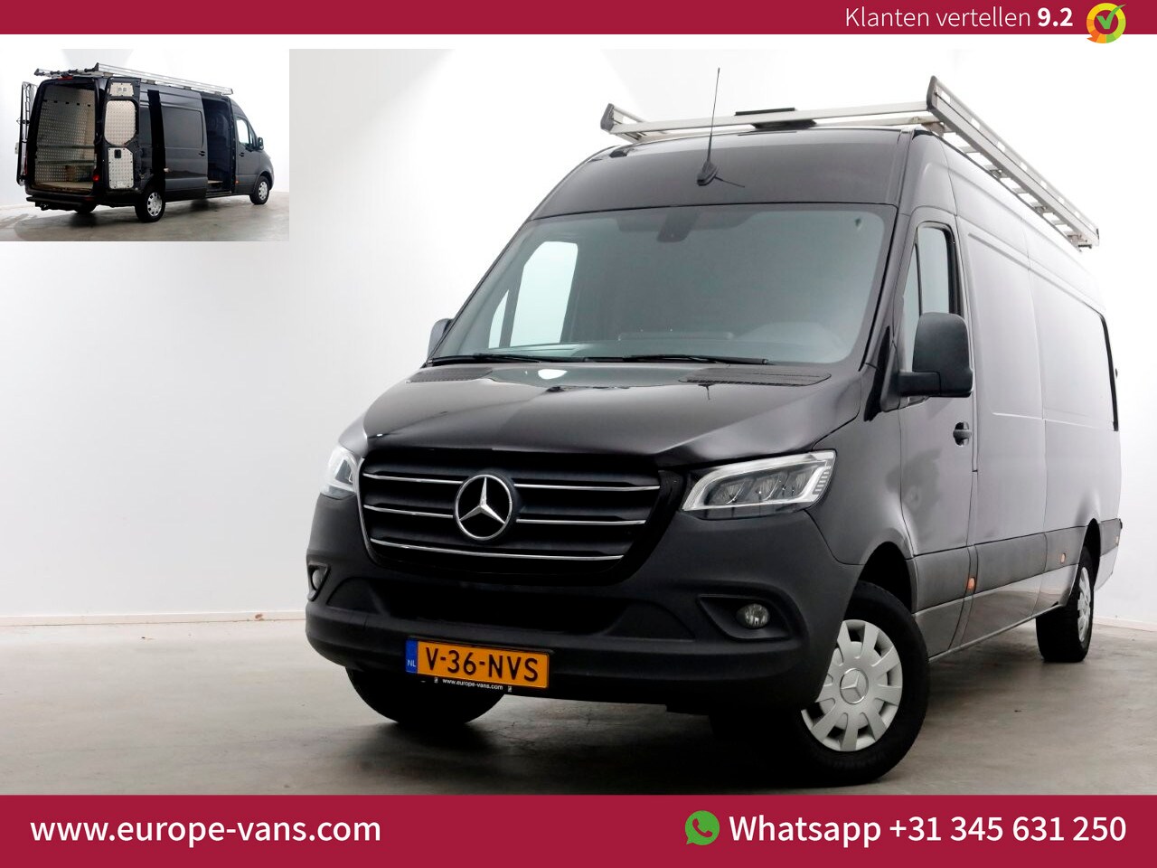 Mercedes-Benz Sprinter - 314 CDI 143pk RWD 7G Automaat Maxi LED/Camera 12-2020 - AutoWereld.nl