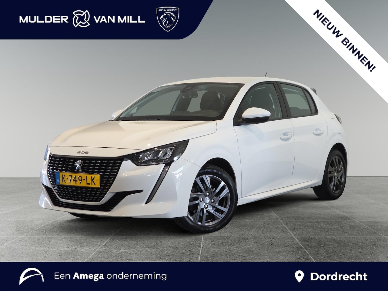 Peugeot 208 - Active Pack 1.2 Turbo 100pk EAT8 | PARKEERHULP | 16" LM-VELGEN | APPLE CARPLAY / ANDROID A - AutoWereld.nl