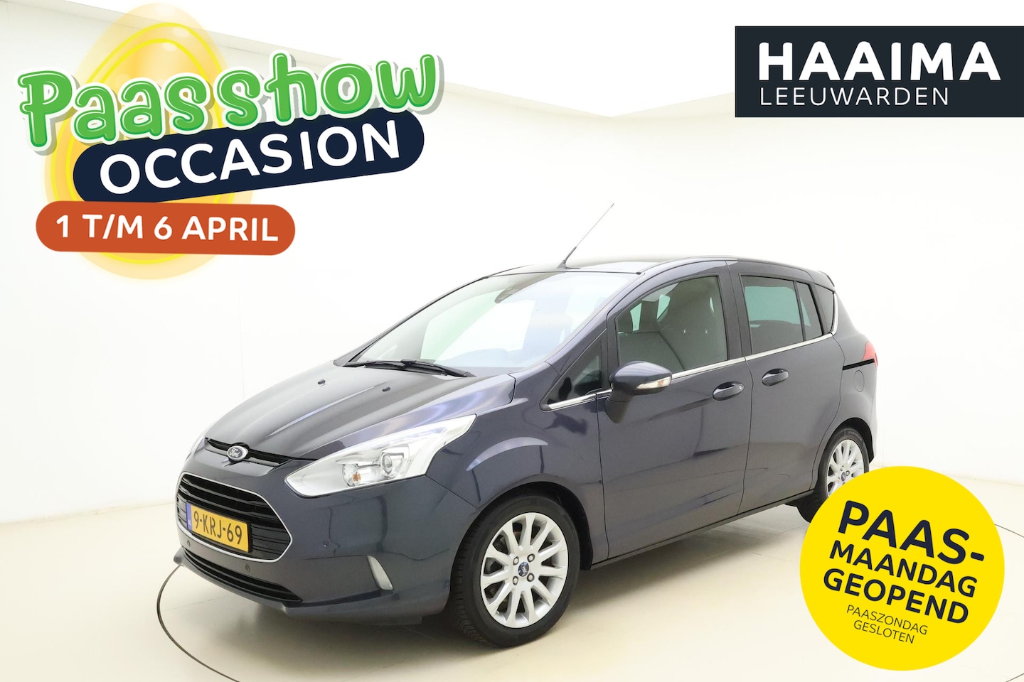 Ford B-Max - 1.0 EcoBoost Titanium Voorruit Verwarming l Camera l PDC Voor + Achter l Climate Control l - AutoWereld.nl