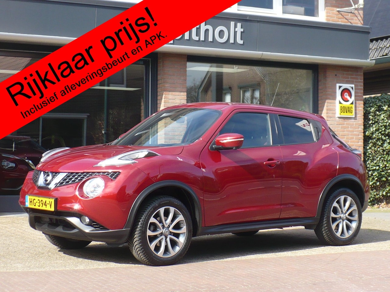 Nissan Juke - 1.6 Connect Edition 117pk Automaat Navi Trekhaak - AutoWereld.nl