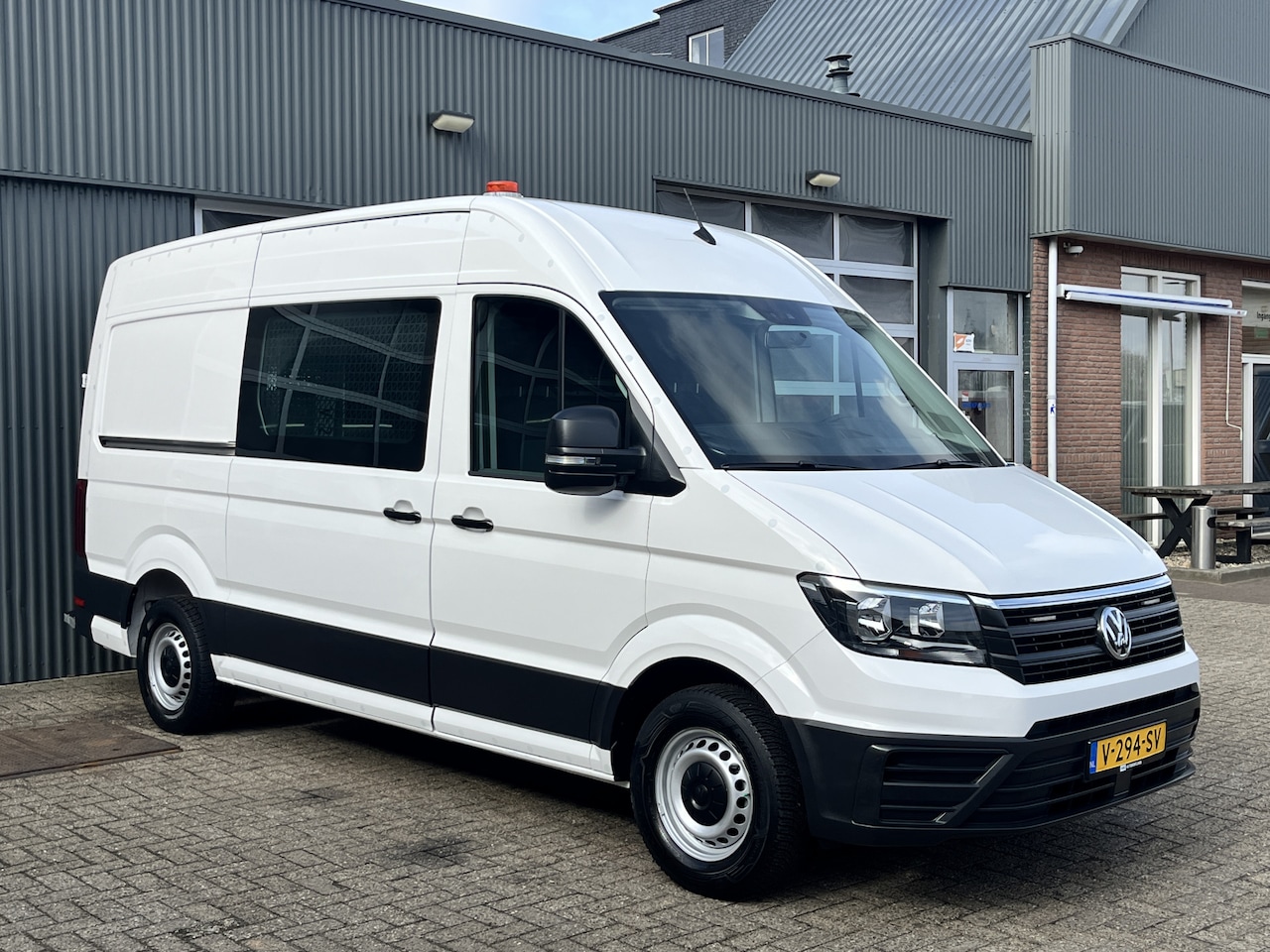 Volkswagen Crafter - 35 2.0 TDI L3H3 Werkplaats inrichting Kast Inrichting Servicewagen Omvormer Standkachel Ai - AutoWereld.nl