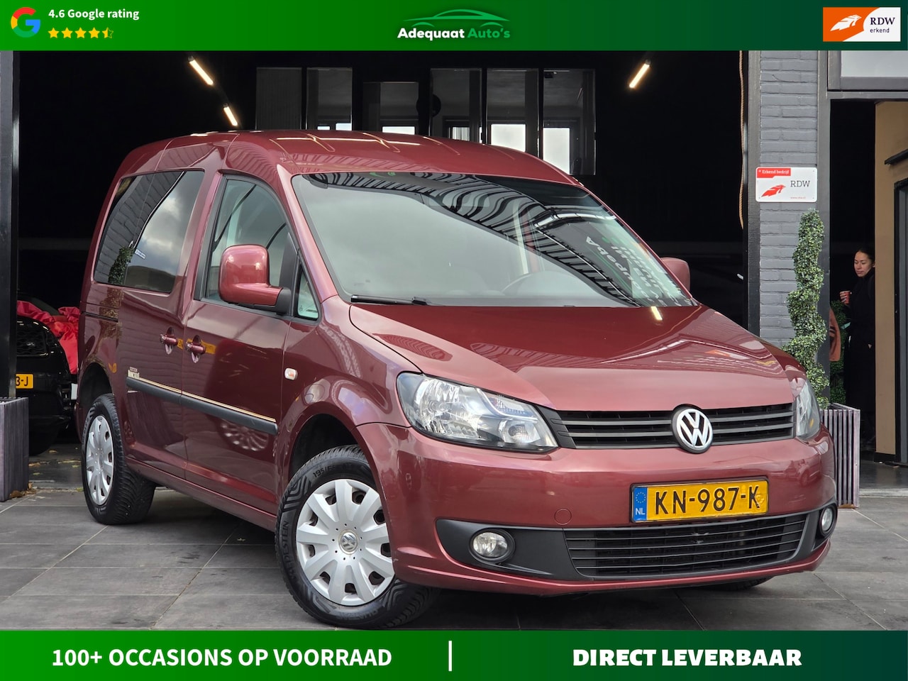 Volkswagen Caddy - Combi 1.2 TSI l 7 Pers|2x schuif|Trekhaak - AutoWereld.nl