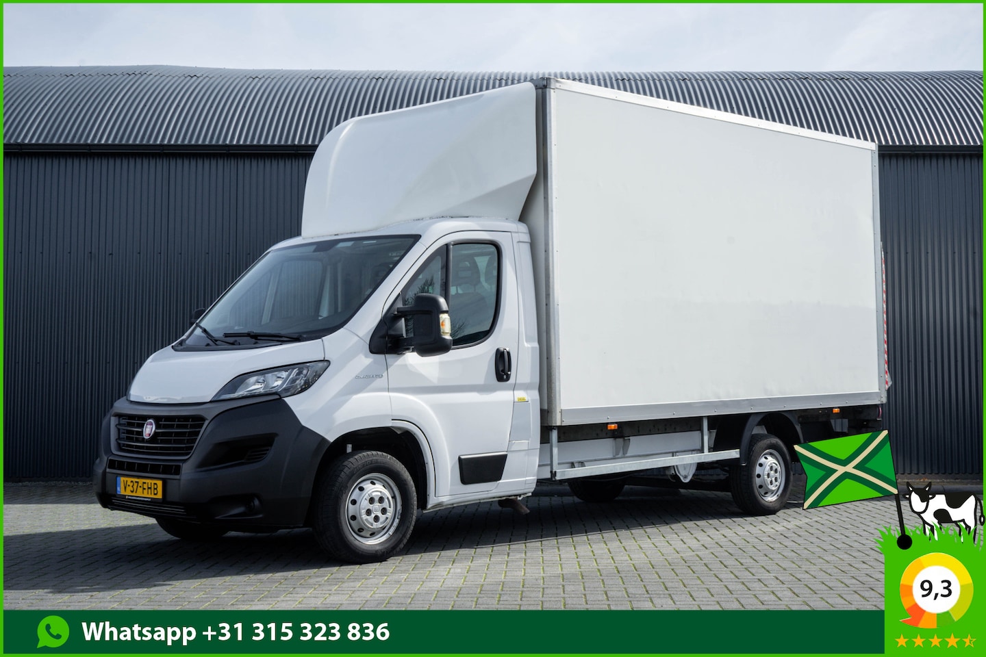 Fiat Ducato - 2.3 MultiJet Bakwagen met laadklep | 141 PK | Euro 6 | Cruise | Camera | Airco | Navigatie - AutoWereld.nl