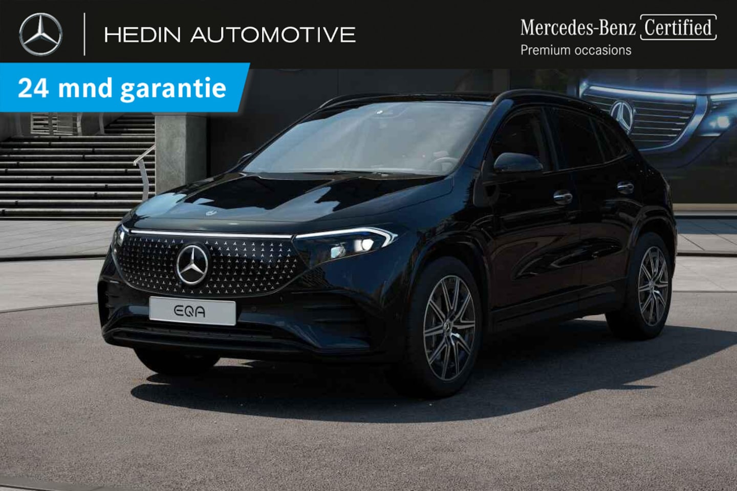 Mercedes-Benz EQA - EQA 250+ Business Solution AMG | Winterpakket | Nightpakket | Trekhaak - AutoWereld.nl