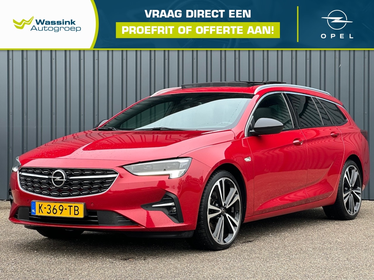 Opel Insignia Sports Tourer - 2.0 Turbo 200pk Aut Ultimate I Trekhaak 2000KG I Schuif/Kanteldak I AGR I Stoelverwarming - AutoWereld.nl