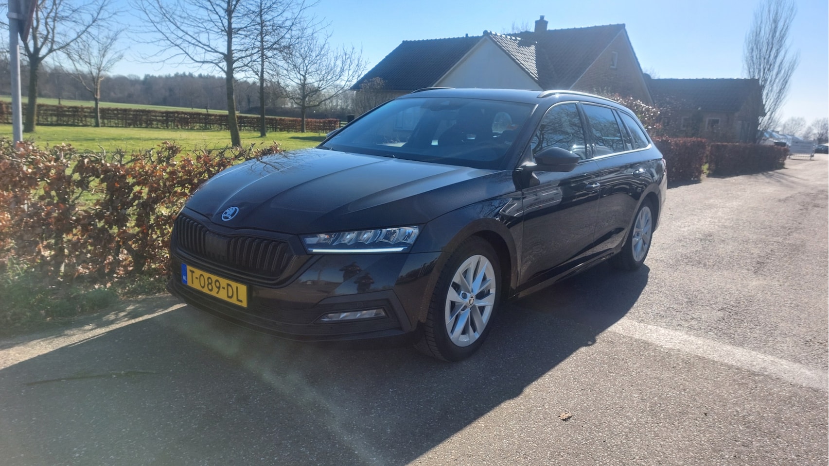 Skoda Octavia Combi - 1.0 e-TSI Sport Business CLIMA/NAVI/AUTOMAAT BJ 2023 - AutoWereld.nl
