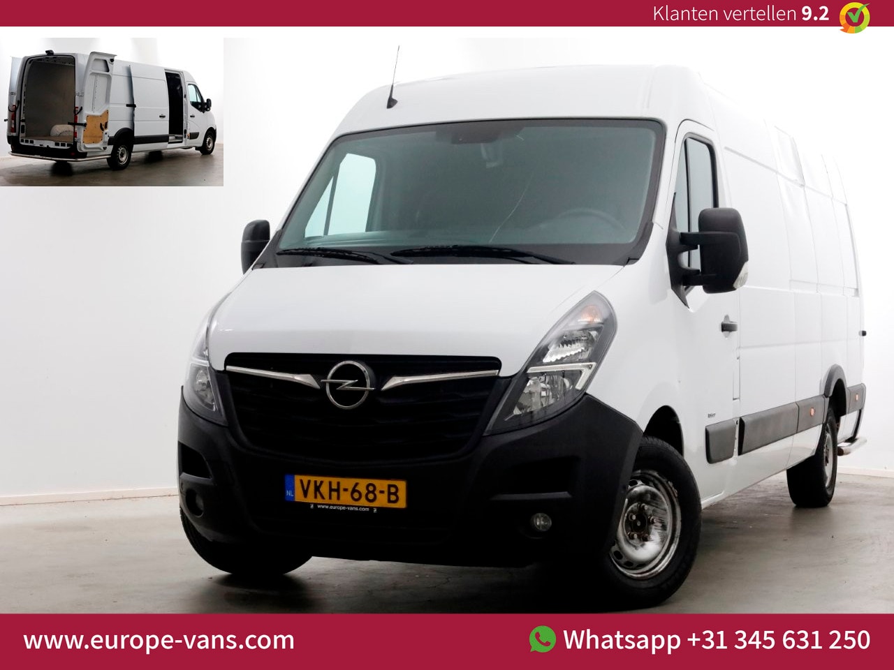 Opel Movano - 2.3 Turbo 130pk RWD L4H2 Airco/Navi/Camera 04-2021 - AutoWereld.nl
