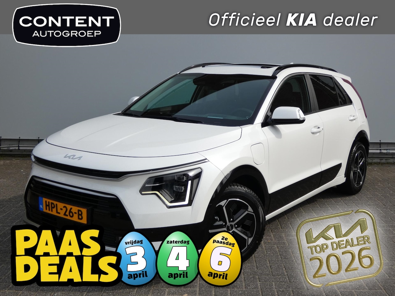 Kia Niro - 1.6 GDi Plug-in Hybrid 171pk DCT6 DynamicPlusLine - AutoWereld.nl