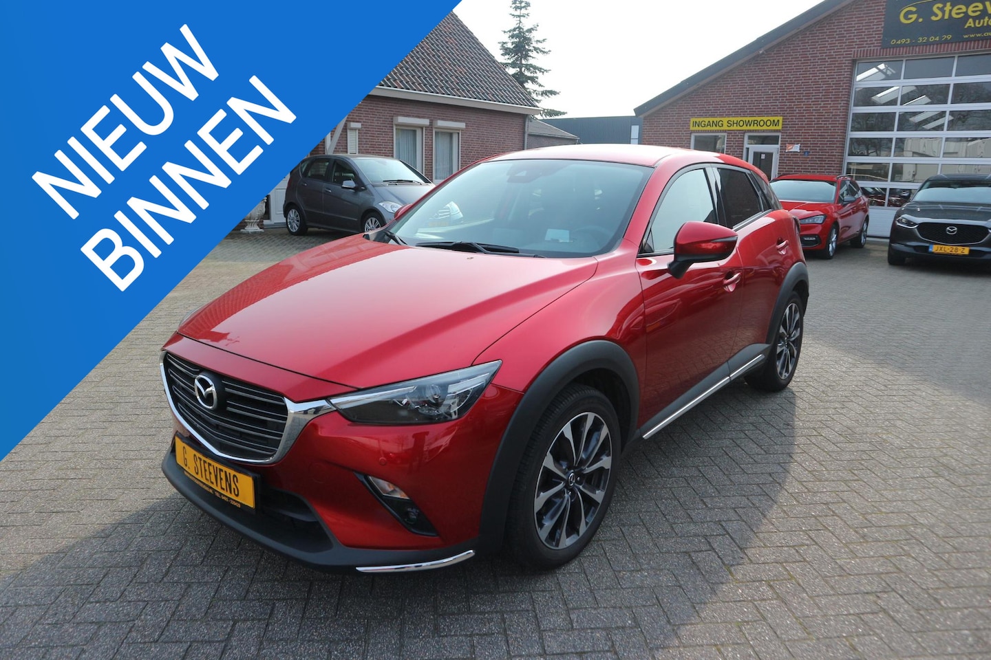 Mazda CX-3 - 2.0 SkyActiv-G 120 GT-M navigatie, trekhaak - AutoWereld.nl