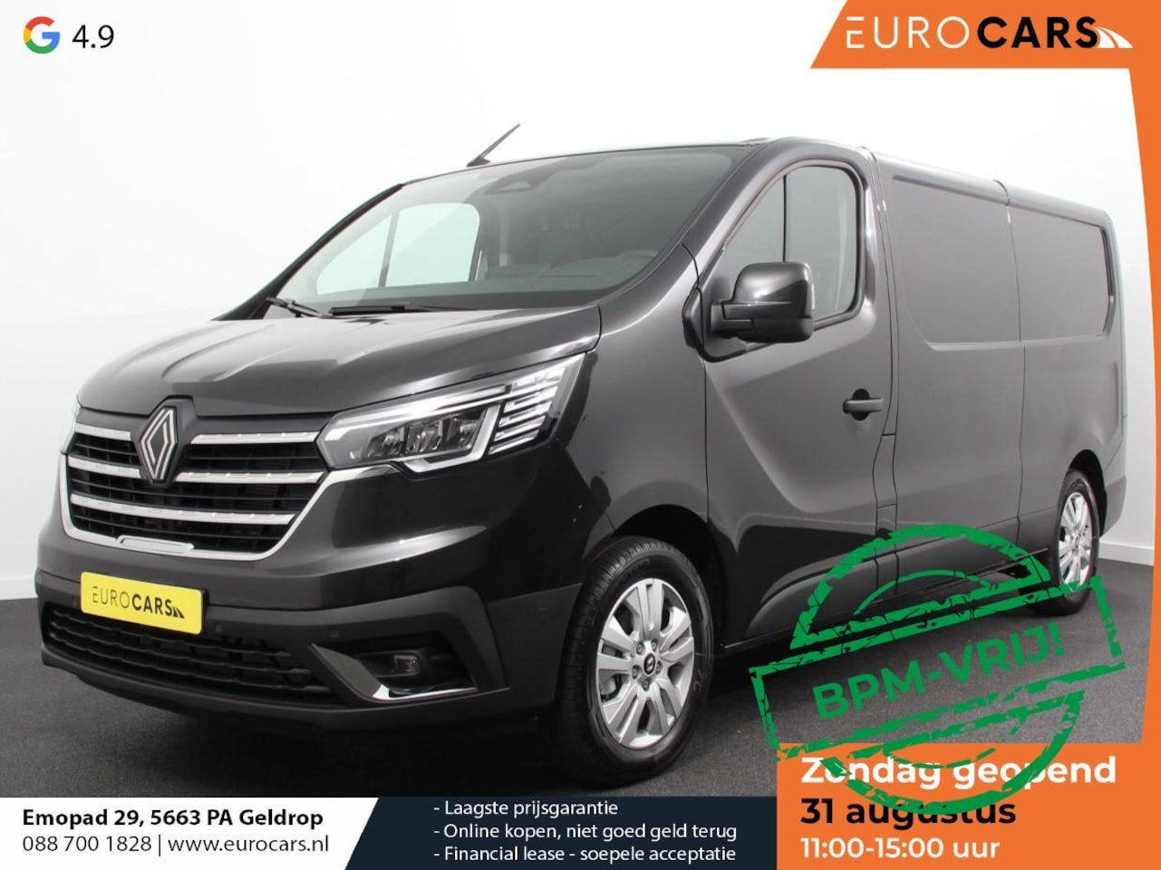 Renault Trafic - 2.0 110PK L2H1 Advance Navigatie Camera Airco Trekhaak Lichtmetalen velgen - AutoWereld.nl