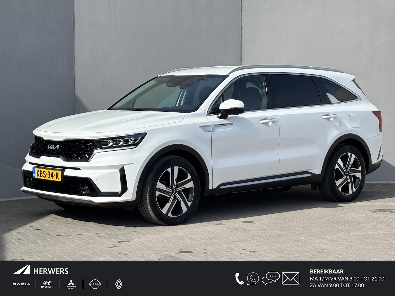 Kia Sorento - 1.6 T-GDI Plug-in Hybrid 4WD DynamicPlusLine 5p. / Automaat / Fabrieksgarantie tot 12-2029 - AutoWereld.nl