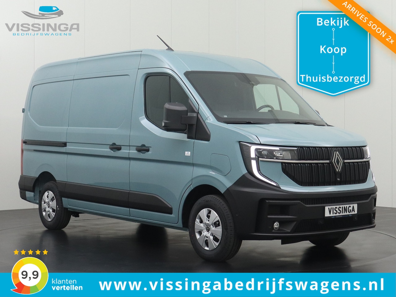 Renault Master E-Tech - T35 L2H2 E-Tech Long-Range 87 kWh - AutoWereld.nl