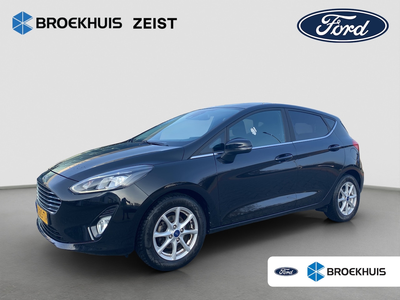 Ford Fiesta - 1.0 EcoBoost Titanium | LED verlichting | Winter-pack | Privacy-glass | Apple carplay / An - AutoWereld.nl