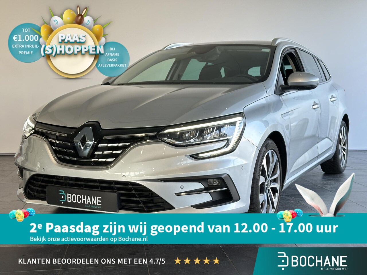 Renault Mégane Estate - 1.3 TCe 140 EDC Techno AUTOMAAT | TREKHAAK | PARKEERSENSOREN VOOR-/ACHTER | ACHTERUITRIJCA - AutoWereld.nl