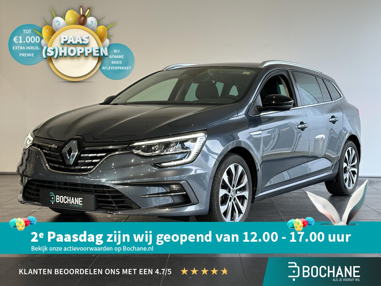 Renault Mégane Estate - 1.3 TCe 140 EDC Techno AUTOMAAT | TREKHAAK | PARKEERSENSOREN VOOR-/ACHTER | ACHTERUITRIJCA - AutoWereld.nl