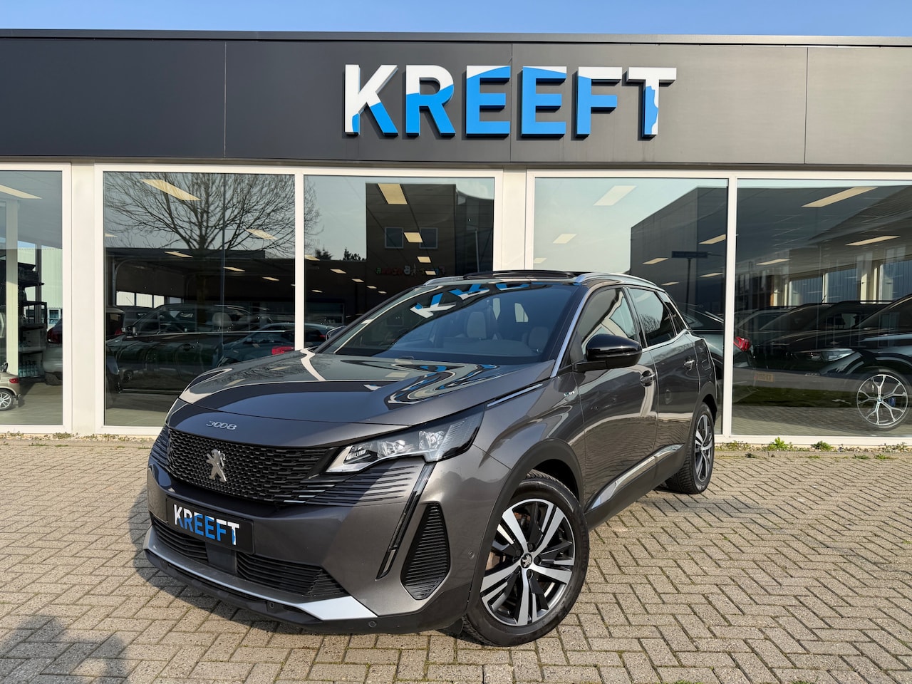 Peugeot 3008 - 1.6 HYbrid 225 GT Trekhaak | Pano - AutoWereld.nl