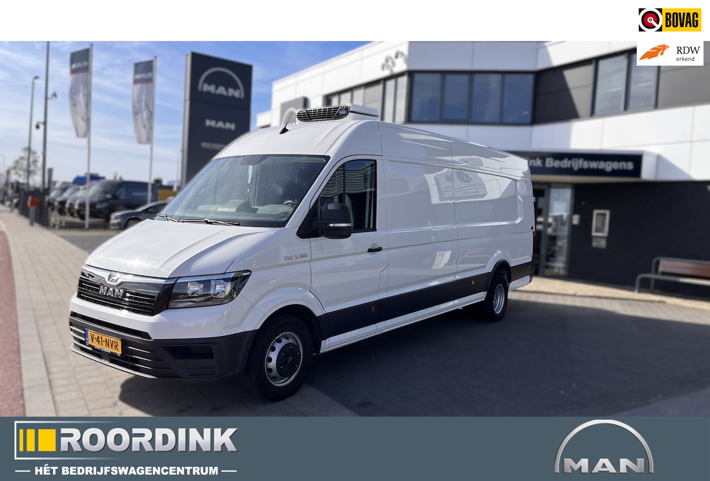 MAN TGE - 5.180 Koelwagen N1 klein rijbewijs - L4 Technisch gewicht 5.000 kg Dubbellucht, Carrier ko - AutoWereld.nl