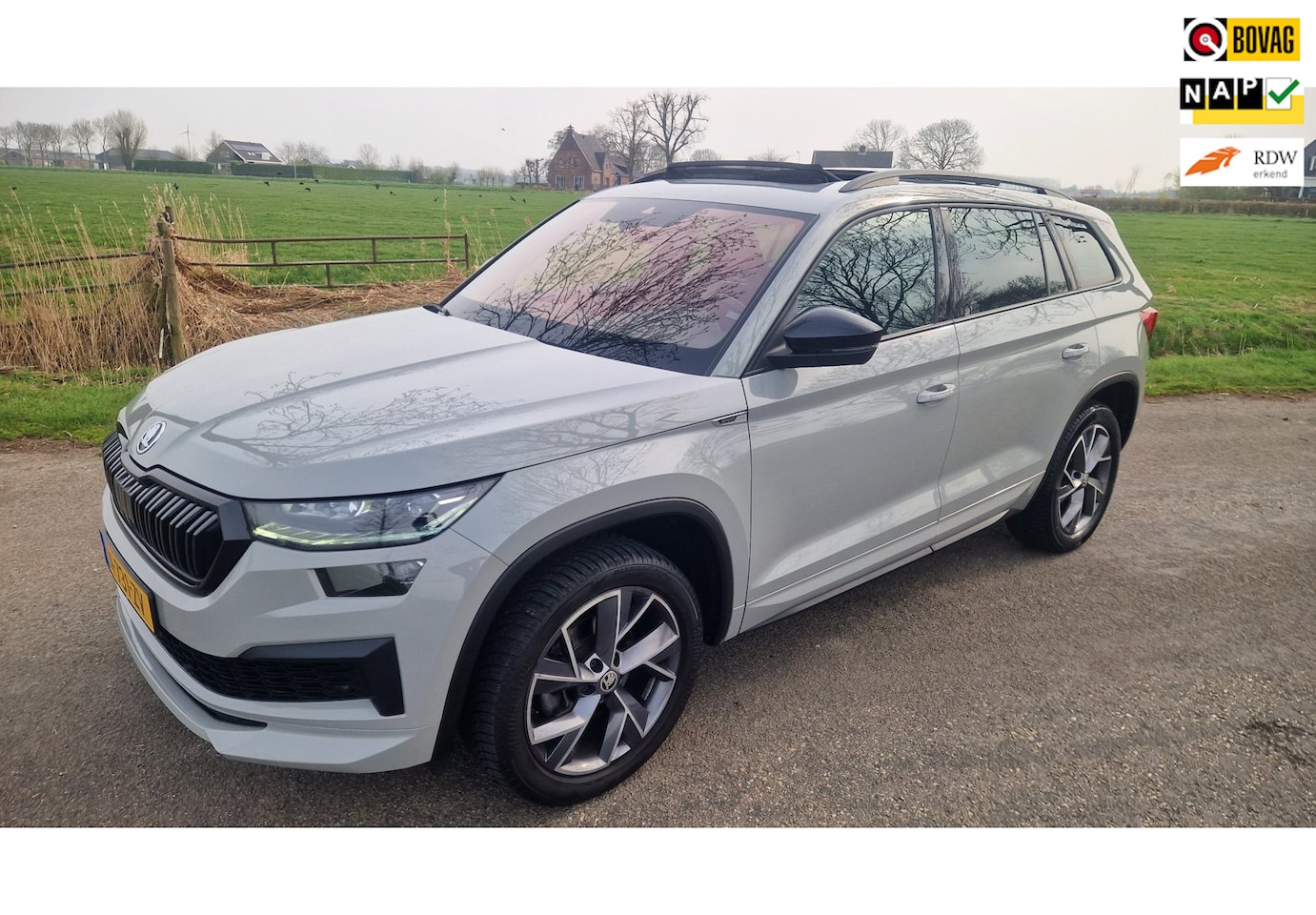 Skoda Kodiaq - 1.5 TSI Sportline Business 1.5 TSI Sportline Business, pano, 1e eigenaar - AutoWereld.nl