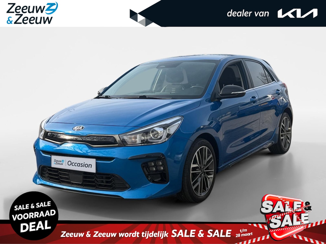 Kia Rio - 1.0 T-GDi MHEV GT-Line DEALER ONDERHOUDEN ! | STOEL & STUURVERWARMING | CLIMATE CONTROL | - AutoWereld.nl