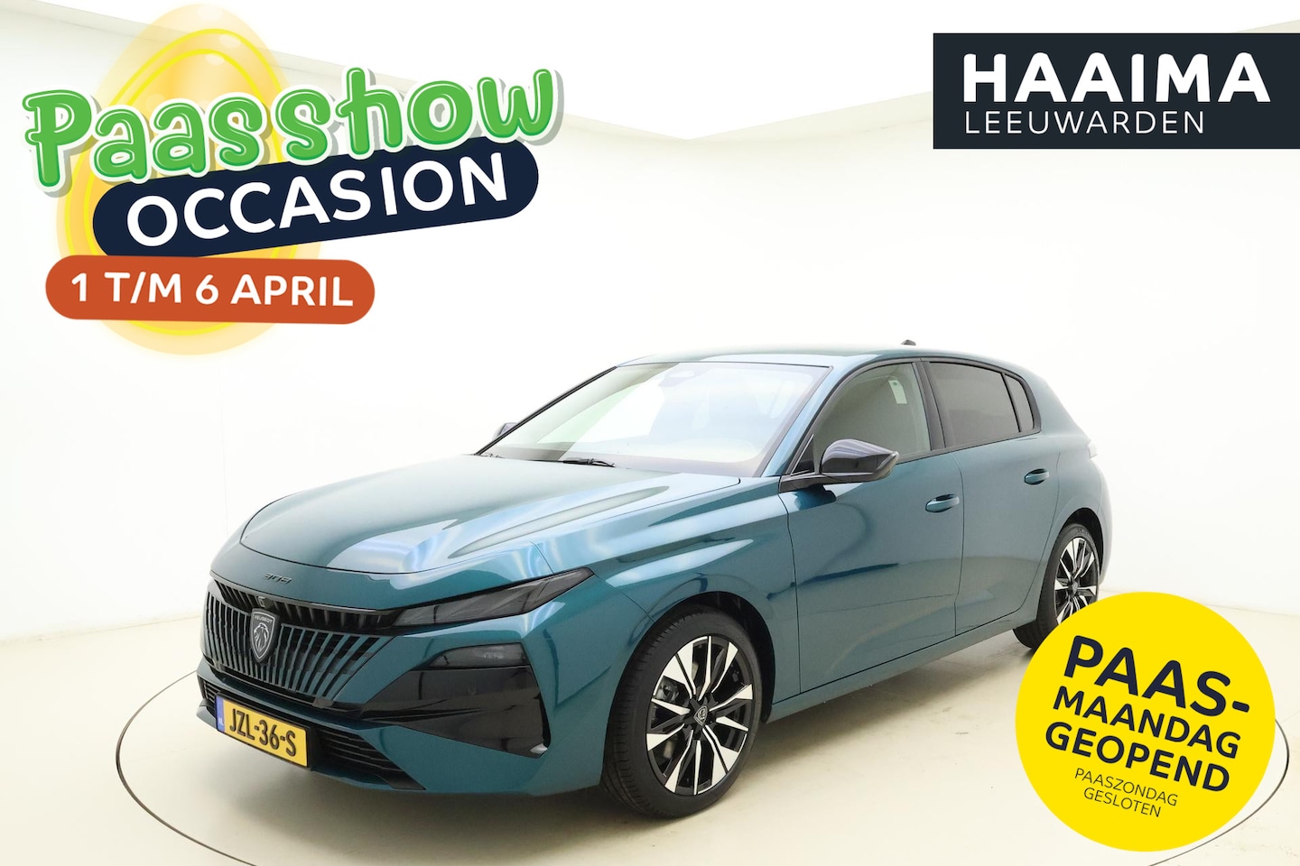 Peugeot 308 - 1.2 Hybrid 145 e-DCS6 Allure AGR l Stoelverwarming l 360 Camera l PDC l Wireless Apple Car - AutoWereld.nl