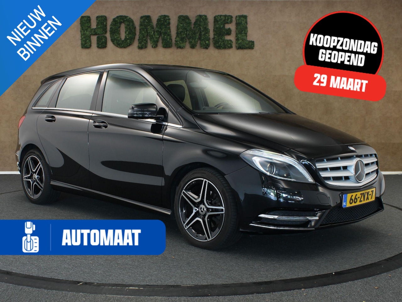 Mercedes-Benz B-klasse - 200 Ambition - NL AUTO - UITKLAPBARE TREKHAAK (TREKGEWICHT 1400 KG GEREMD) - TURBO RECENT - AutoWereld.nl