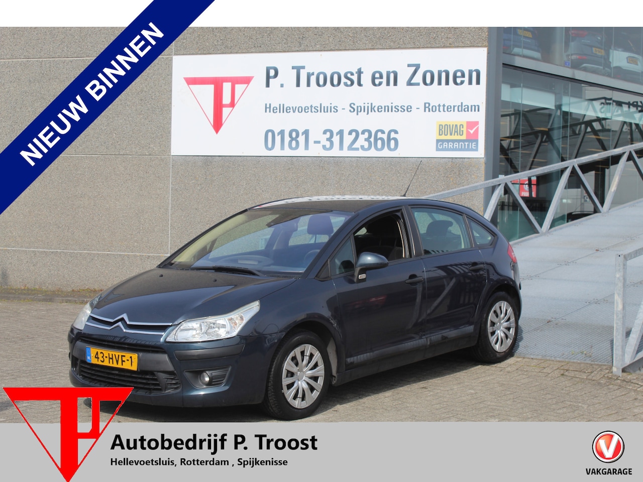 Citroën C4 - 1.6 VTi Image MEENEEMPRIJS/HANDELSPRIJS/EXPORTPRIJS APK TOT 02-08-2026 - AutoWereld.nl